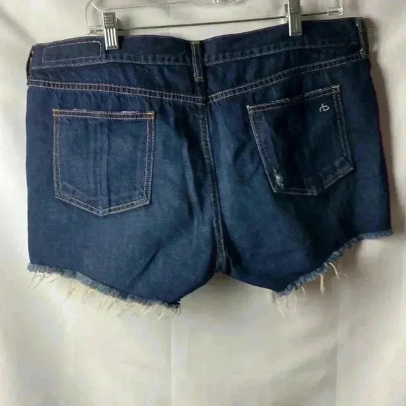 RAG & BONE DORIS WOMENS  SIZE 32 CUTOFF JEAN SHORTS GOOD CLEAN CONDITION - Picture 11 of 13